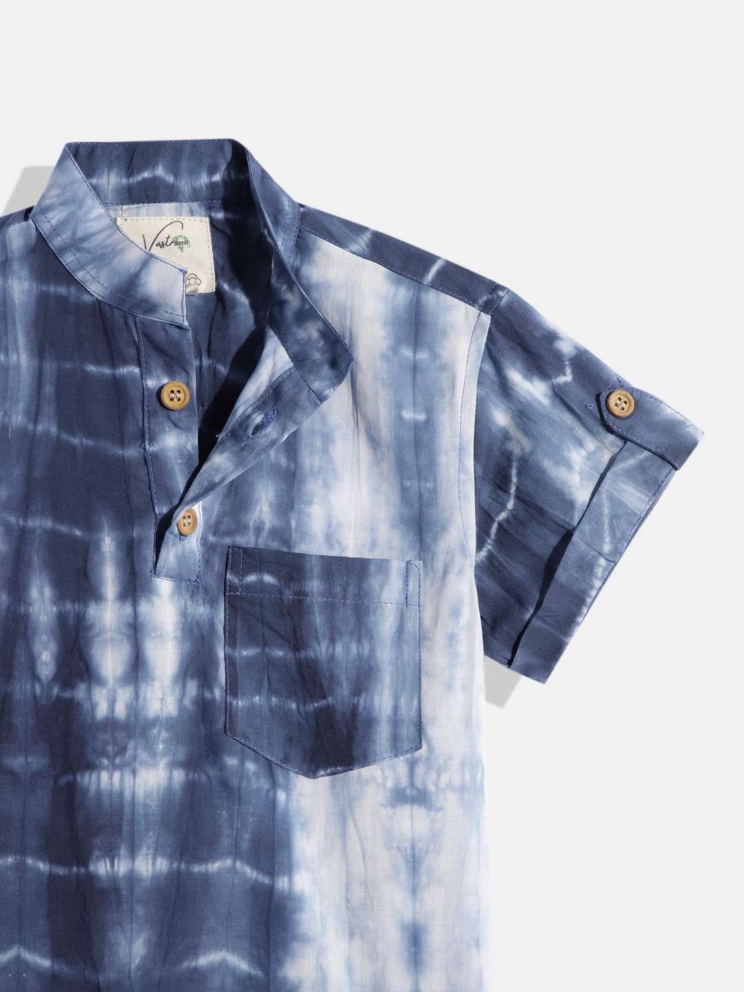 Blue Premium Quality Casual Wear Shirt For Boys - Image 3