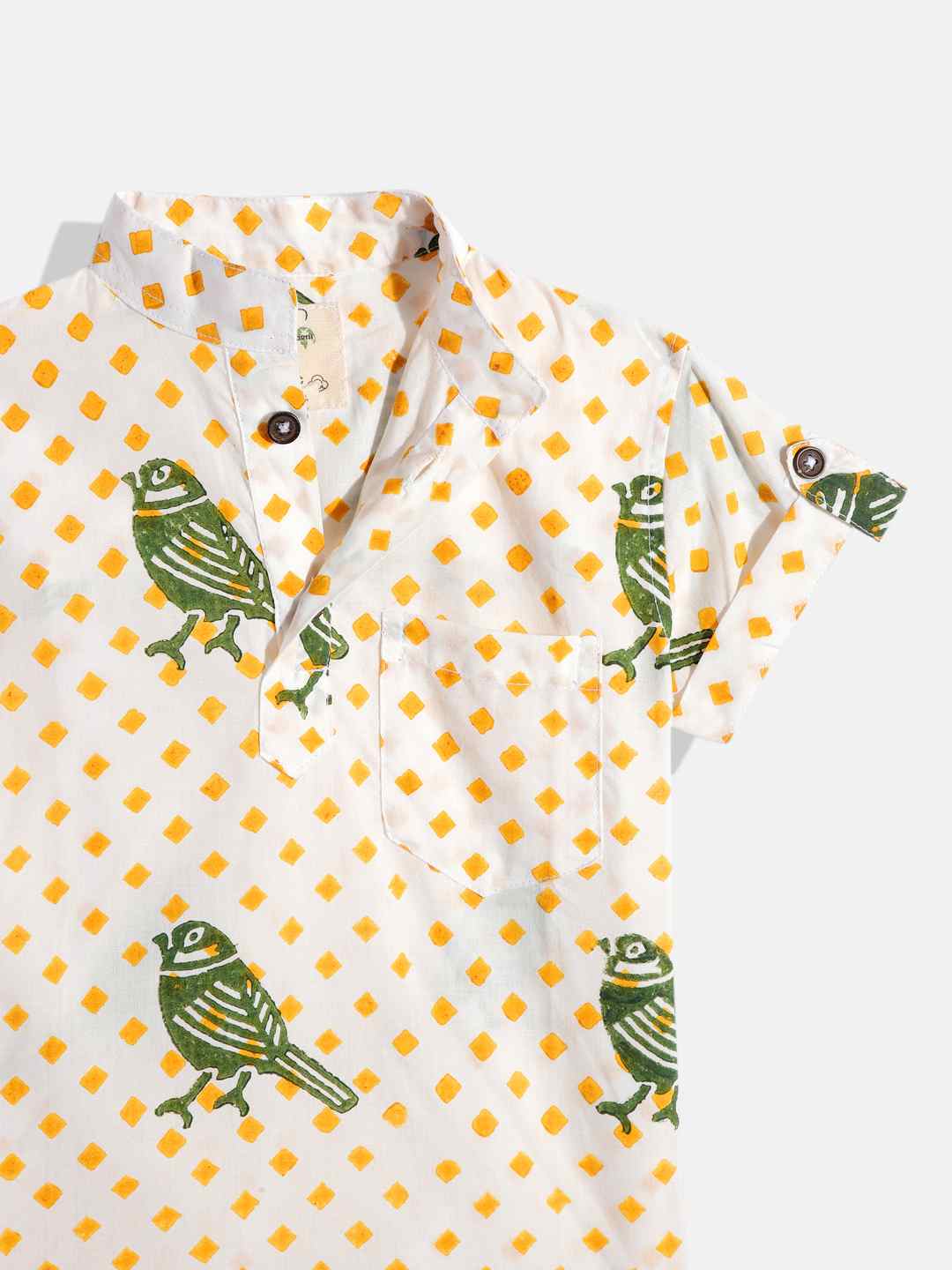 White Premium Quality Casual Wear Shirt For Boys - Image 3